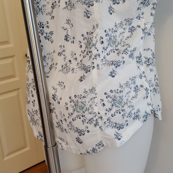 NWT Coupe light cotton floral shirt Medium Large - Picture 6 of 13